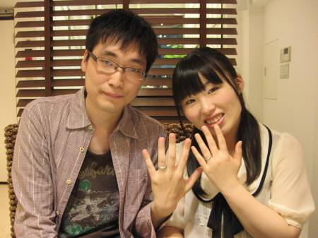 110731木目金の結婚指輪　銀座001.JPGのサムネール画像